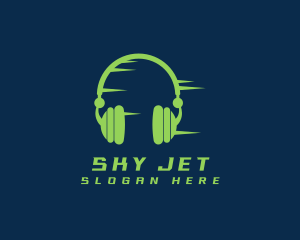 Recording Studio Headphone logo