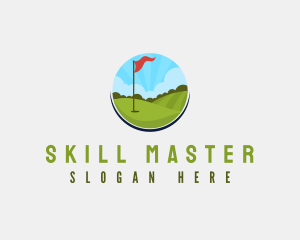 Golf Course Tournament logo design