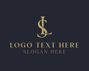 Elegant Luxury Company Letter LS Logo