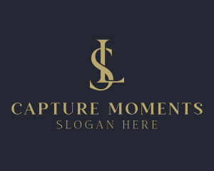 Elegant Luxury Company Letter LS logo