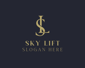 Elegant Luxury Company Letter LS logo design