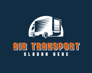 Truck Cargo Forwarder logo design