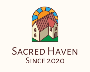 Stained Glass Religious Convent logo