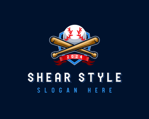 Baseball Shield Tournament Logo