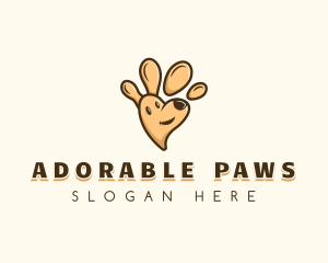 Paw Doggy Pet logo design