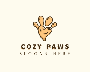 Paw Doggy Pet logo design