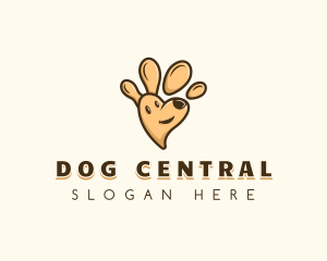 Paw Doggy Pet logo design