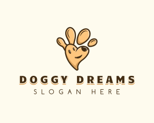 Paw Doggy Pet logo design