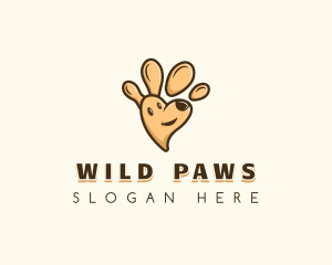 Paw Doggy Pet logo design