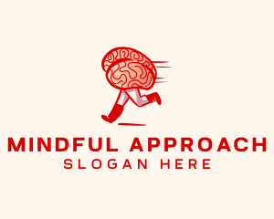 Mind Psychology Brain logo design