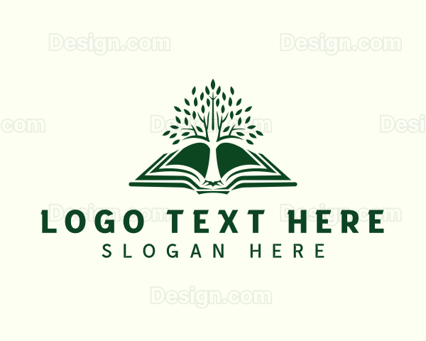 Tree Book Knowledge Logo