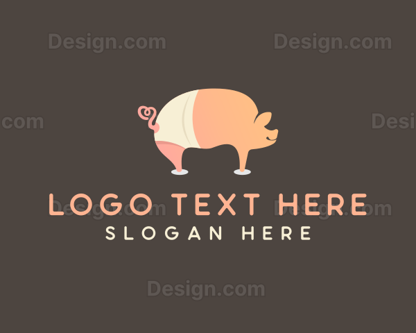 Pig Animal Farm Logo