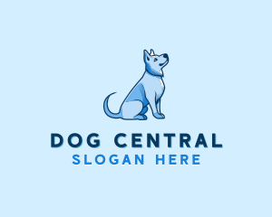 Dog Veterinary Canine logo design