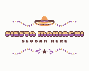 Mexican Festive Celebration logo design