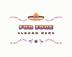 Mexican Festive Celebration logo design