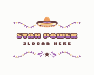 Mexican Festive Celebration logo design