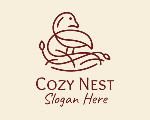 Forest Bird Nest  logo