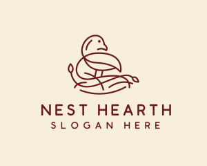 Forest Bird Nest  logo