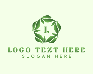 Natural Herbal Leaves logo