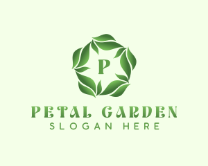 Natural Herbal Leaves logo design