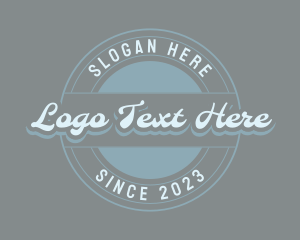 Retro Business Badge logo