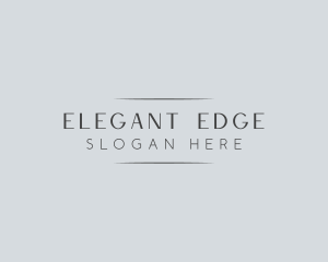 High End Elegant Business logo design