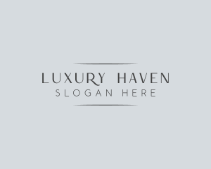 High End Elegant Business logo design