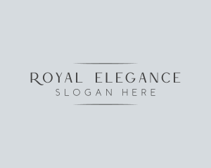 High End Elegant Business logo design