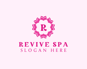 Beauty Floral Spa logo design