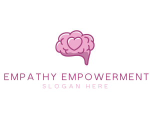 Mental Wellness Brain logo design