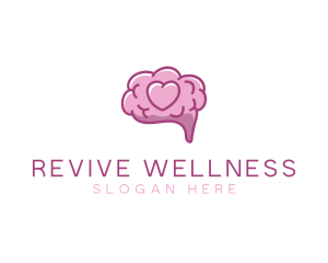 Mental Wellness Brain logo