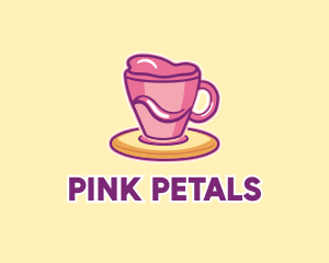 Sweet Coffee Cup Drink logo design