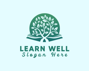 Book Eco Learning logo design