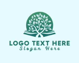 Branches - Book Eco Learning logo design