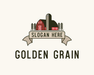 Farm Barn Grain Silo logo