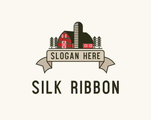 Farm Barn Grain Silo logo design