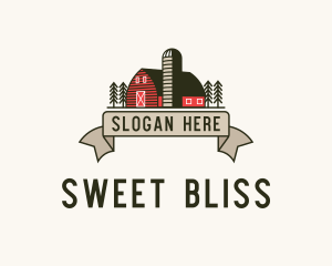 Farm Barn Grain Silo logo design