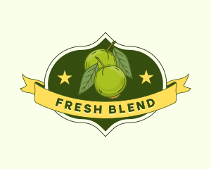 Fresh Guava Fruit logo design
