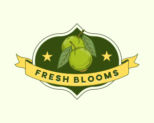 Fresh Guava Fruit logo design