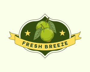 Fresh Guava Fruit logo design