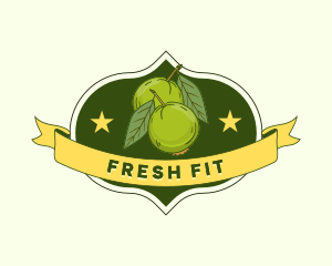 Fresh Guava Fruit logo design