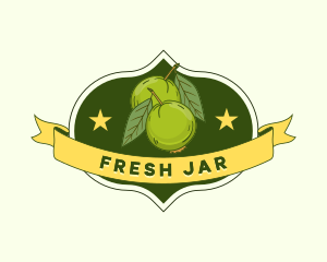 Fresh Guava Fruit logo design