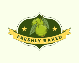 Fresh Guava Fruit logo design