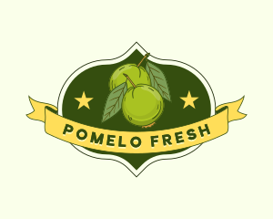 Fresh Guava Fruit logo design