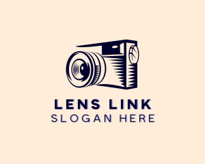 Dslr Photo Camera logo design