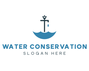 Water Faucet Umbrella  logo