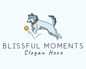 Husky Pet Dog logo