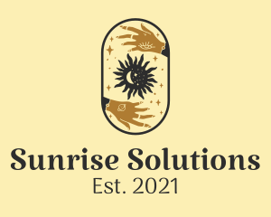 Astrological Moon and Sun  logo