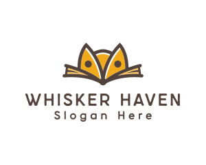 Fox Whisker Book logo design