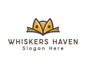 Fox Whisker Book logo design